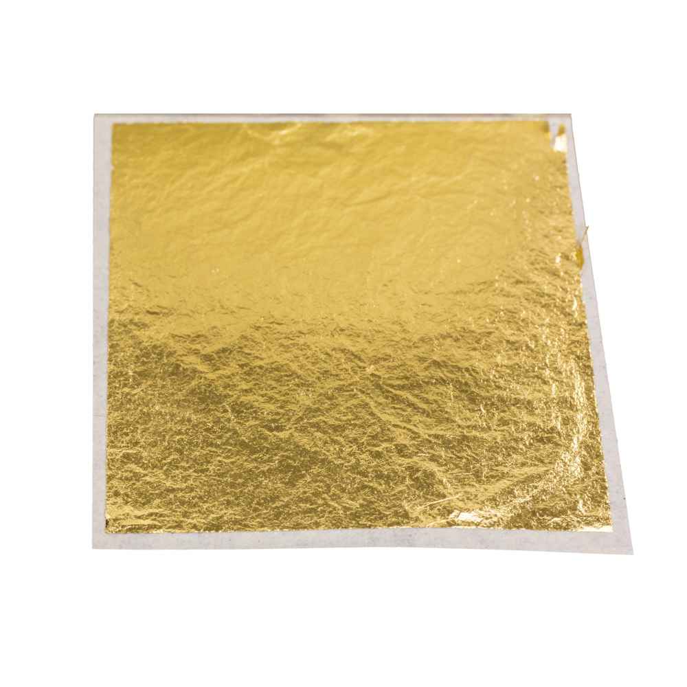 Gold Leaves Edible | Sone ke Varak 24 Carat (Size 2 X 2)