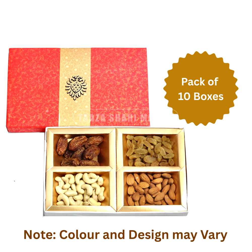 Baccha Diwali Dry Fruits Gift Box (Pack of 10)
