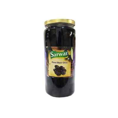 Sarwar Pitted Black Olives