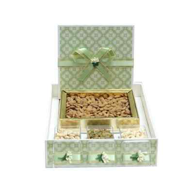Dry Fruits Gift Box (Premium 3 Jar) Green