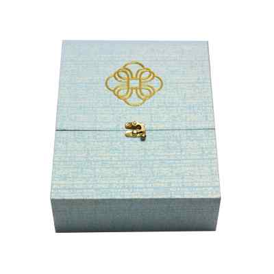 Dry Fruits Gift Box (Premium 4 Jar) Blue