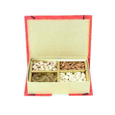 Dry Fruits Gift Box (Small Bag) Red