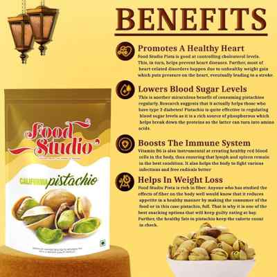 Food Studio Premium California Roasted & Salted Pistachios Yellow Pouch Food Studio Premium California Roasted & Salted Pistachios Yellow Pouch