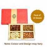 Baccha Diwali Dry Fruits Gift Box (Pack of 10)