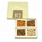 Dry Fruits Gift Box (Small Square) Lime Green