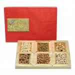 Dry Fruits Gift Box (Jumbo) Red Gold